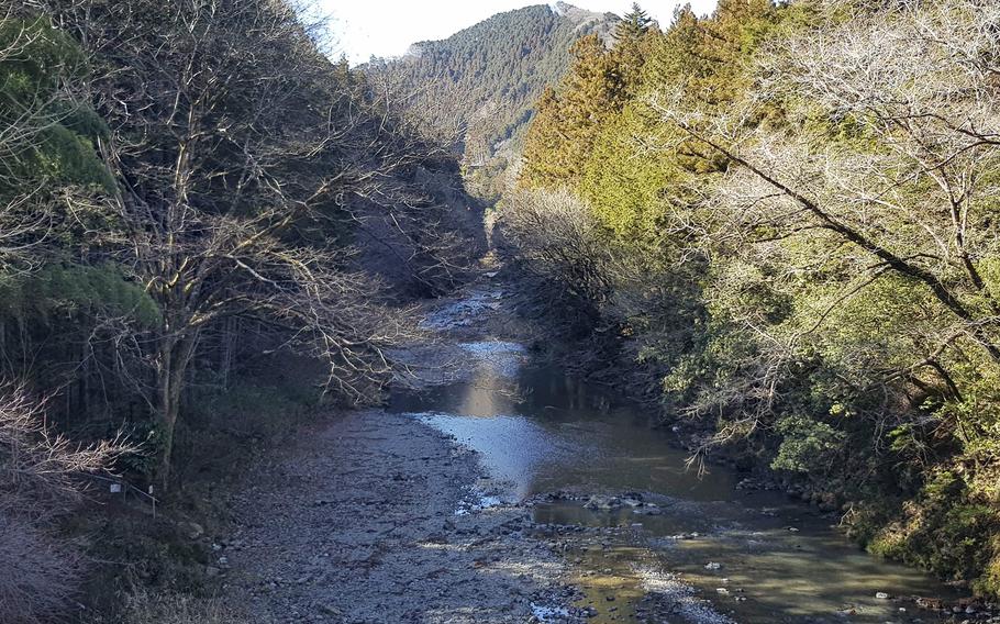 During the summer, an abundance of guests visit western Tokyo's Akigawa Valley for a dip in the river and to barbecue nearby. 