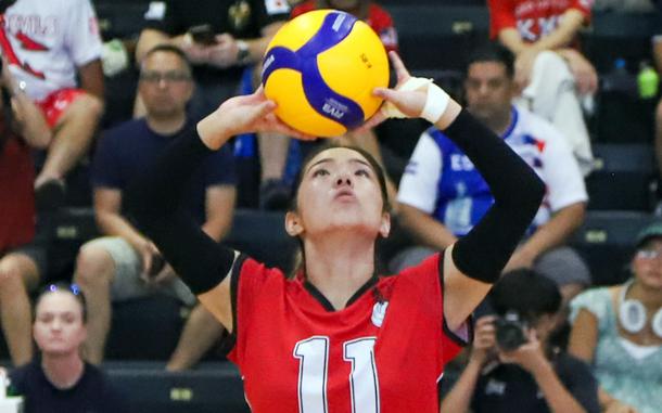 Phoebe Shoda is one of two setters Kinnick will utilize this season.