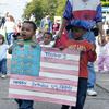 Hed: Army birthday parade, 2009

Wiesbaden, Germany, June 12, 2009: Ehlija McKain, left, 2, and Eric Graham, 3, participate in a parade at Wiesbaden Army Airfield in Germany to mark the U.S. Army's 234th birthday.  The parade is part of U.S. Army Garrison Wiesbaden’s Child, Youth & School Services. The Army's official birthday is June 14.

META TAGS: 250th; U.S. Army; birthday; parade; 