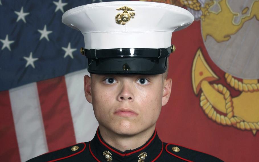 Lance Cpl. Jared M. Schmitz , 20, of St. Charles, Missouri.