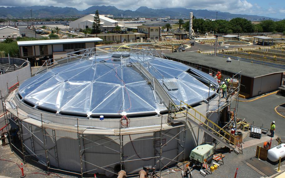 Naval Facilities Engineering Command Hawaii is upgrading the wastewater treatment plant at Joint Base Pearl Harbor-Hickam.