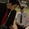 This image released by Warner Bros. Pictures shows Austin Butler and Tom Hanks in a scene from "Elvis." 