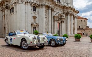 The historic Mille Miglia Storica is more of a parade these days, but it still attracts exquisite classic cars of many makes.