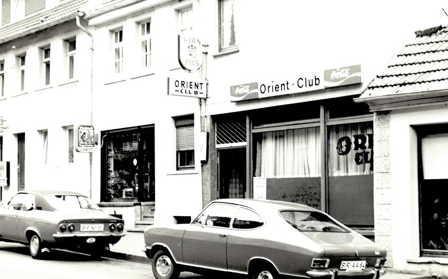 The Orient Club bar in Baumholder, Germany, shown in an undated file photo. Today the same location is home to a Vietnamese restaurant. 