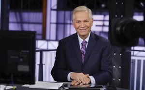 In a photo supplied by ESPN, Chris Mortensen appears on the set of Sunday NFL Countdown at ESPN's studios in Bristol, Conn., on Sept. 22, 2019. Mortensen, the award-winning journalist who covered the NFL for close to four decades, including 32 as a senior analyst at ESPN, died Sunday, March 3, 2024.
