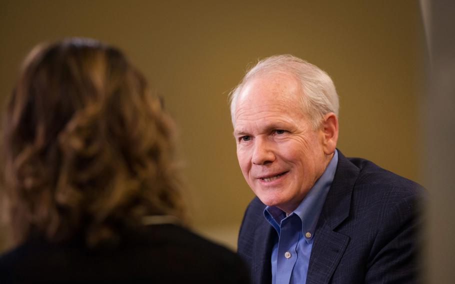 Kurt DelBene during a Bloomberg Television interview in Seattle ON Oct. 11, 2017. 