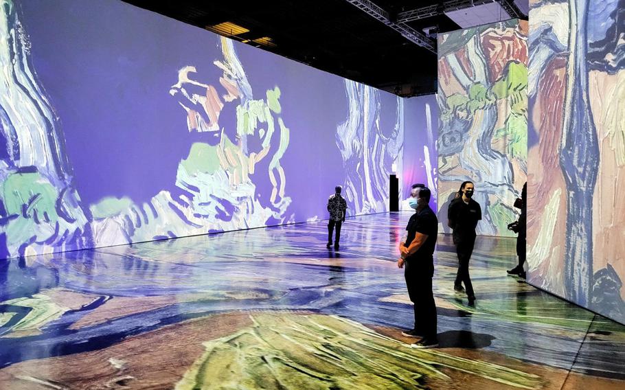 Beyond Van Gogh: The Immersive Experience, running through Sept. 26, 2021, at the Honolulu Convention Center, surrounds visitors with more than 300 paintings and watercolors by the 19th-century post-Expressionist.