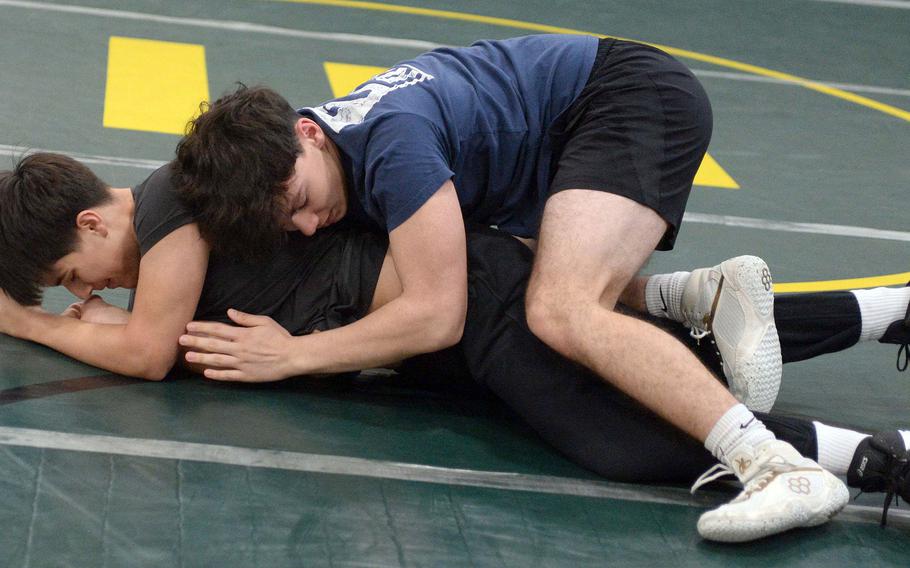 Nikolas Hawkins, a junior and third-year Edgren wrestler, should fit in the lineup at 145 or 152 pounds.