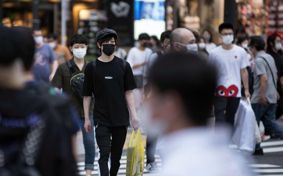 The Tokyo Metropolitan Government reported 2,612 people newly infected with the coronavirus on Tuesday, Aug. 10, 2021. That’s 1,097 fewer cases than a week prior.