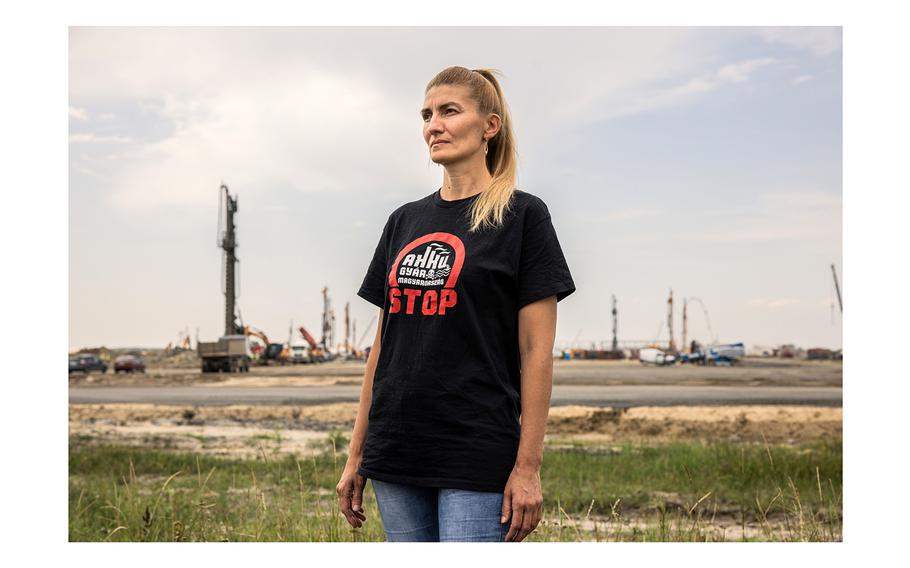 "We're told to trust the authorities when it comes to enforcing environmental rules," says Ilona Roka, an activist at the CATL site. "That's a big ask.'' 