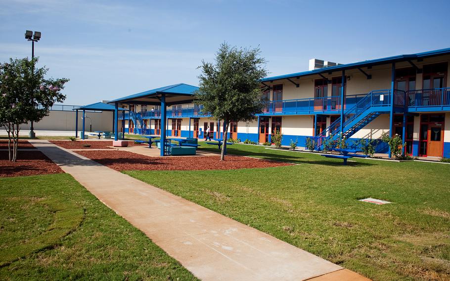 The Karnes County Residential Center on July 31, 2014, in Karnes City, Texas. 