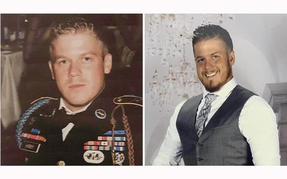 Army veteran Calaab Kirby, who had served in Afghanistan as a Pvt. 2nd Class in the 82nd Airborne Division, died in a police shootout on May 1, 2023. 