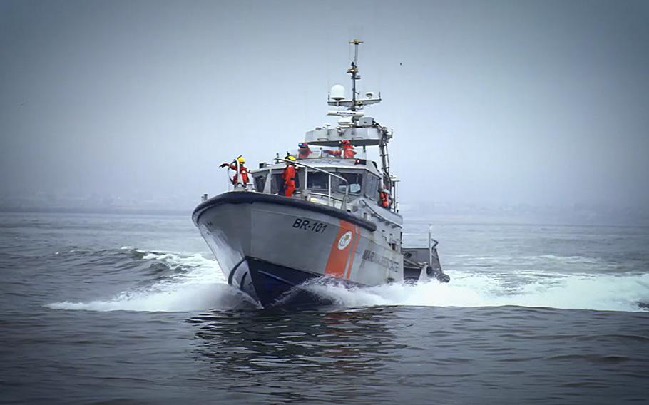 A screen grab shows a navy vessel in a promotional video on a Mexican Secretary of the navy social media post.