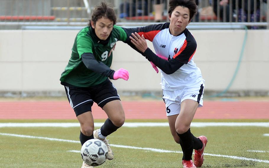 Kubasaki's Matthew Yulee and Nile C. Kinnick's Takuya Raqueno will reunite for the Far East boys Division I tournament after going against each other in last month's Perry Cup.