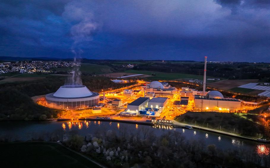 A nuclear power station in Germany.