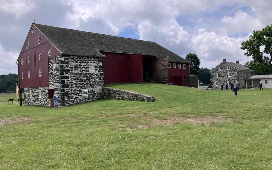 The Spangler Barn was recently restored by the Gettysburg Foundation.