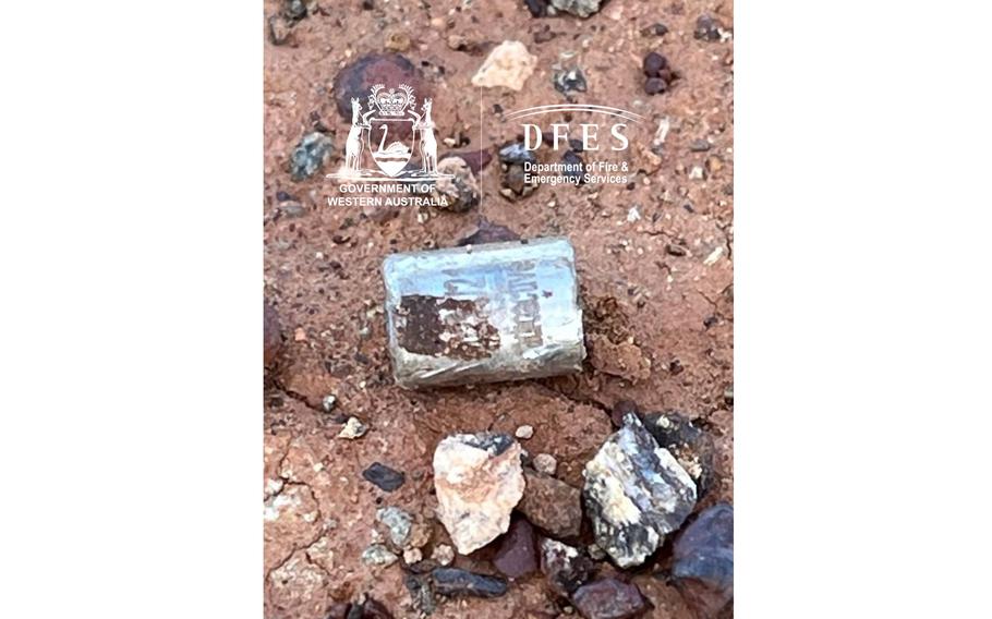 The capsule — which is less than a third of an inch long — contains cesium-137, a radioactive material that emergency services warn can “cause radiation burns or radiation sickness.”