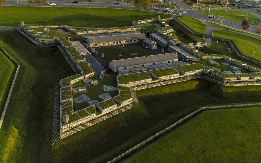 Fort Stanwix in Rome, N.Y. is attributed to being the first location to fly the American flag during the Revolutionary War. 