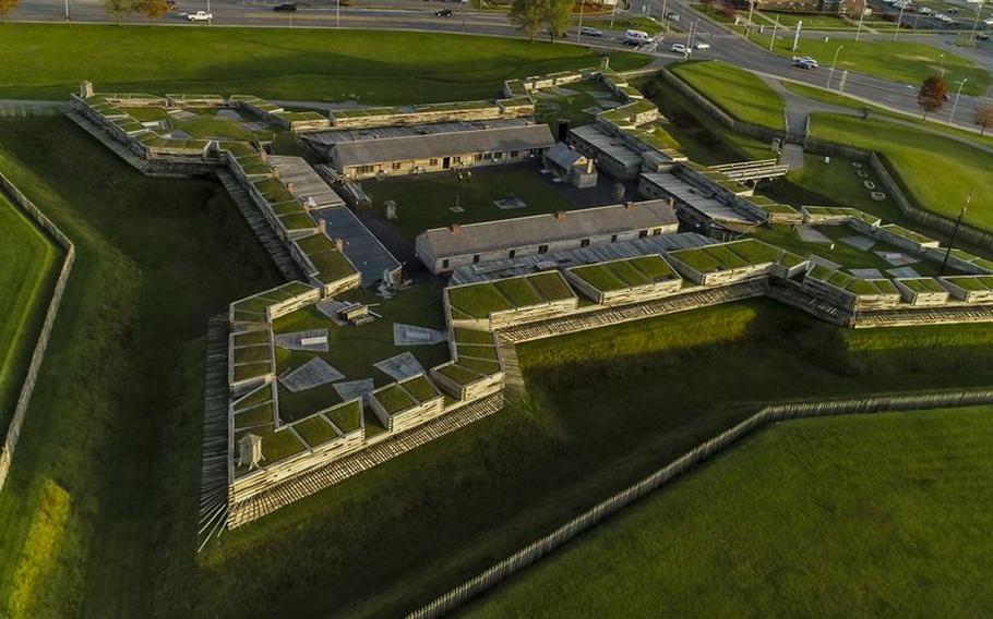 Fort Stanwix in Rome, N.Y. is attributed to being the first location to fly the American flag during the Revolutionary War. 