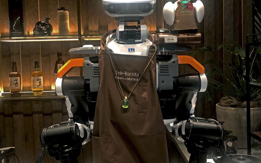 Dawn Avatar Robot Café in Tokyo features a robot waitstaff remotely manned by people who are bedridden, wheelchair users or otherwise disabled.