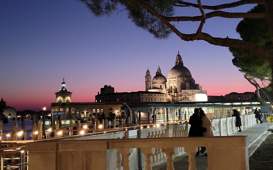 Venice, seen from the Piazza San Marco on a January evening during sunset, is beyond beautiful. A recent trip there found just the right amount of tourists and locals: enough to feel companionable but not crushed.