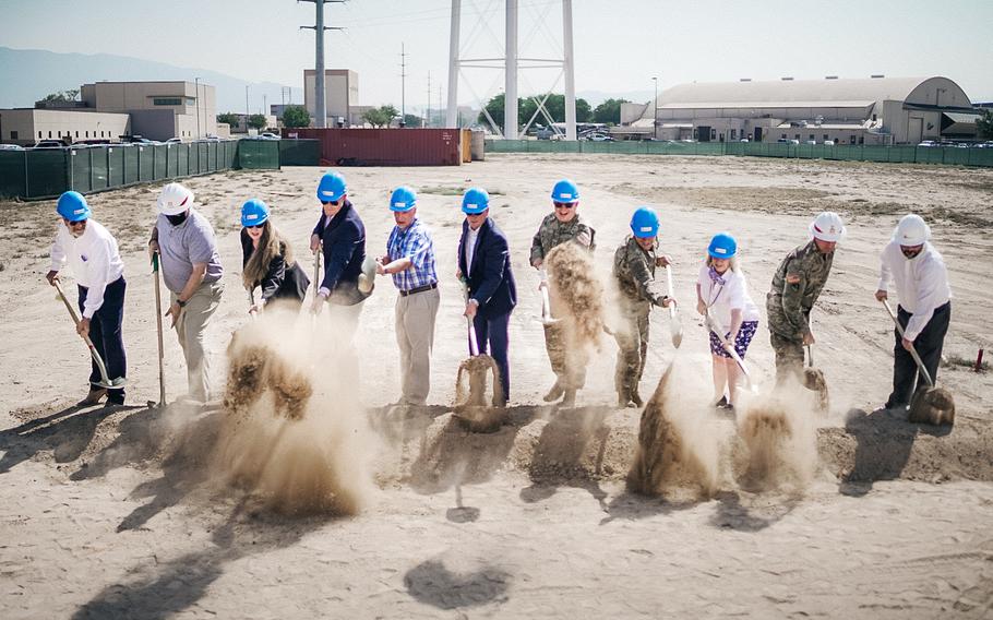 The Air Force Research Laboratory held a ground-breaking event Sept. 8, 2021, at Kirtland Air Force Base, N.M., announcing the construction of the Wargaming and Advanced Research Simulation (WARS) Laboratory. The facility is in support of AFRL’s Directed Energy and Space Vehicles Directorates located on Kirtland.