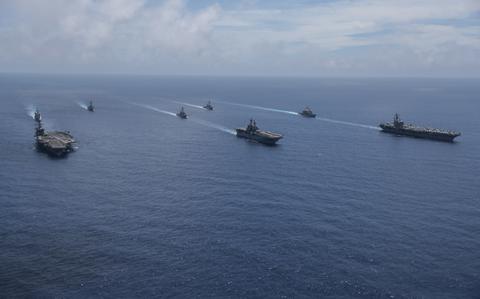 日本は6月に米国との合同軍事演習に参加する計画を発表した