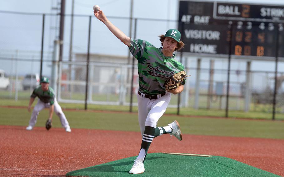 Kubasaki graduate Brodie Romnek next heads to Michigan, where he'll play baseball for Division II Hillsdale College on full scholarship.