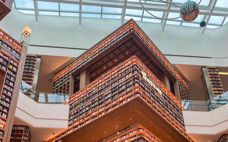 This eight-floor Starfield mall in Suwon, South Korea, houses an impressive library along with more than 60 clothing, lifestyle and beauty stores.