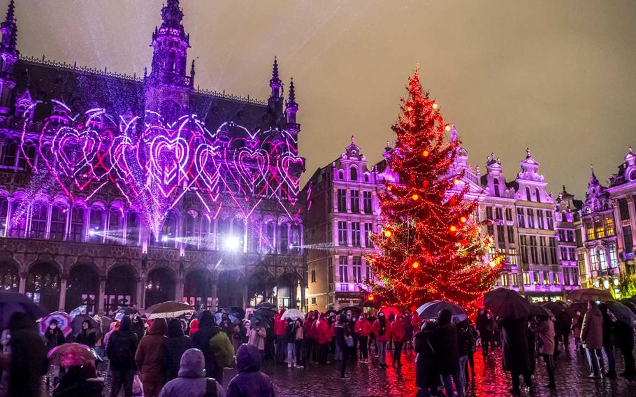 Winter Wonders, which includes a Christmas market and skating rink, will take place in Brussels, Belgium, Nov. 25-Jan. 1.