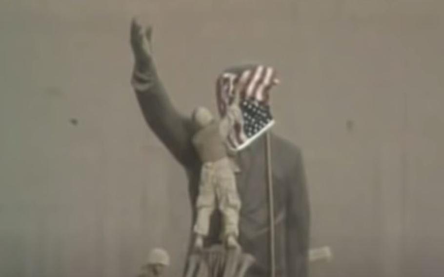 Images of the U.S. flag atop the statue in Firdos Square lived on as a reminder of America’s rush to war and the hubris of its leaders.