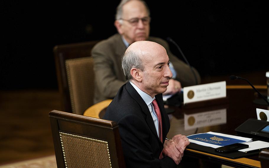 Securities and Exchange Commission Chair Gary Gensler has been criticized by Republicans for the delay in approving Trump Media’s merger with Digital World.