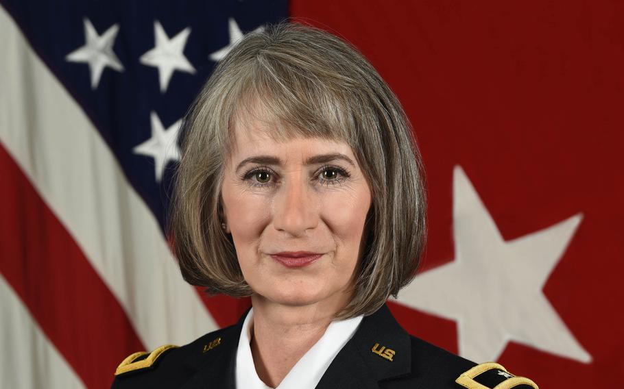 Army Brig. Gen. Amy Johnston, formerly Hannah, was suspended as the service chief of public affairs pending an inspector general investigation for counterproductive and toxic leadership. 