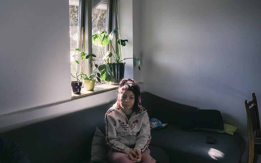 Rangin Mohamed Belal said she was notified that her Danish residence permit had been revoked because security conditions had improved in Syria. She now lives in the Kaershovedgaard deportation center. 