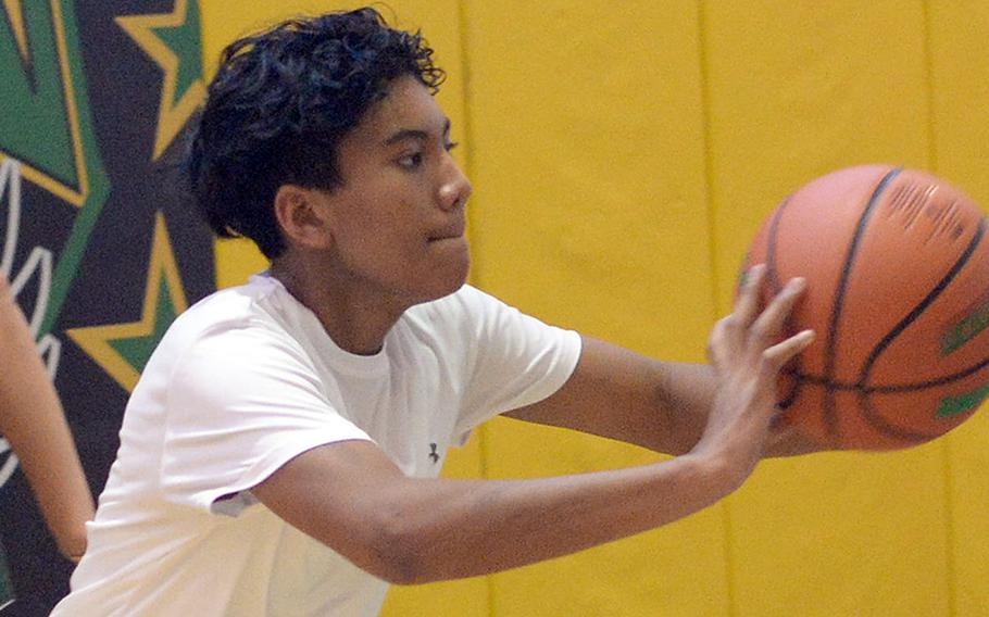 Freshman Micah Magat could start at point guard for the Eagles.