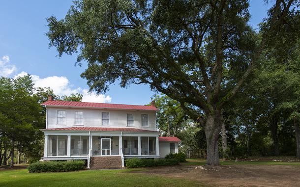 Andalusia Farm, just off U.S. Highway 441 north of Milledgeville, Ga., was once the home of author Flannery O’Connor and her mother, Regina Cline O’Connor. Now a house museum, about 90% of its artifacts are original to the home. 