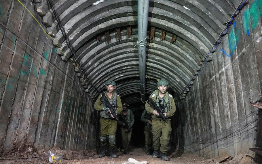 Israel finds large tunnel adjacent to Gaza border, raising new questions  about prewar intelligence | Stars and Stripes