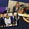 Sarah Cavanaugh, shown here in images from Facebook, served as commander of Veterans of Foreign Wars Post 152 in Rhode Island. She pled guilty for falsifying military records, identity theft, and false use of military medals Aug. 9, 2022.
