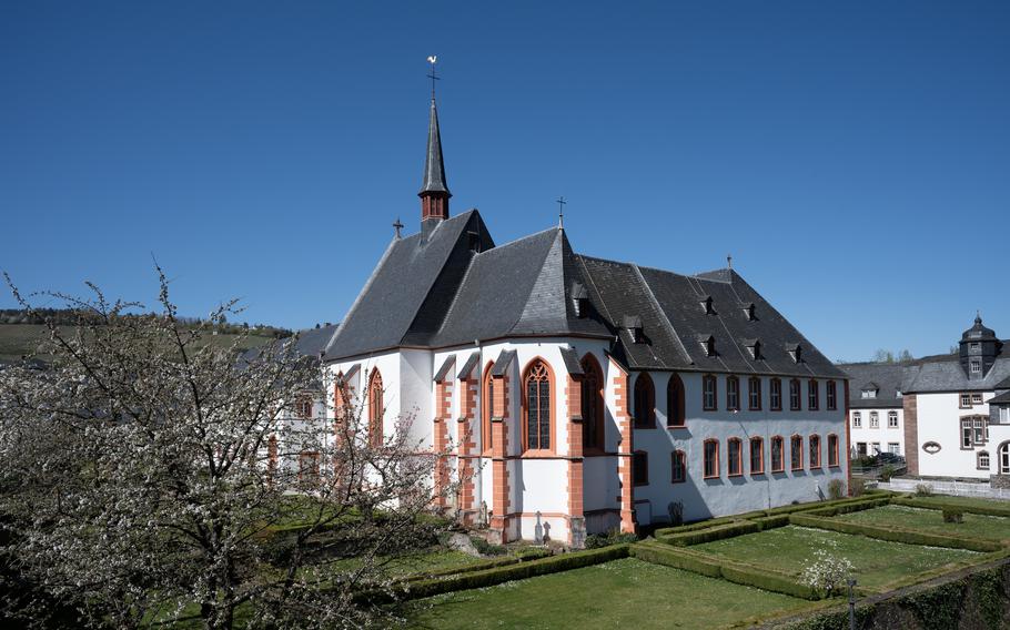 A 15th century building complex on the Moselle River.