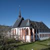 The St. Nikolaus Hospital/Cusanus Foundation building forms the heart of a multipurpose complex along the Moselle River in Bernkastel-Kues, Germany. Built by a Catholic cardinal and medieval polymath named Nicholas of Cusa in 1458, it serves as a retirement home, a wine business and a repository for the cardinal's library.