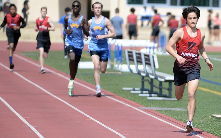 Nile C. Kinnick senior and reigning Far East cross country champion Austin Shinzato headlines the Red Devils' distance corps heading into Saturday's DODEA-Japan district finals.