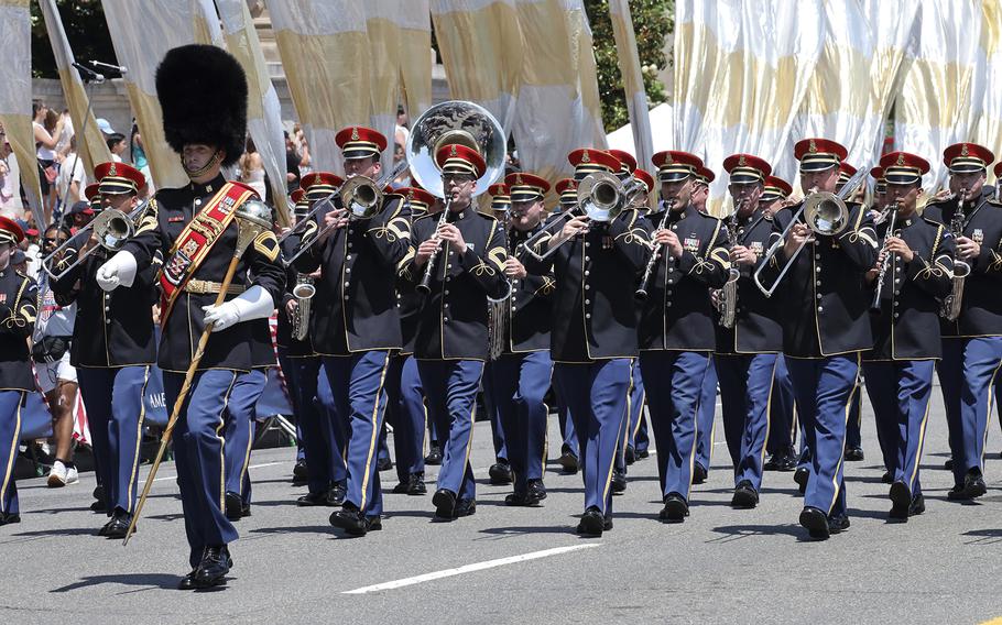 The National Memorial Day Parade in Washington, D.C., May 30, 2022.