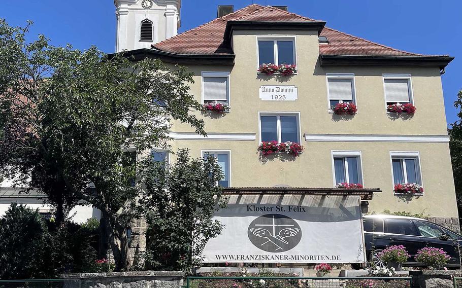 The St. Felix monastery in Neustadt an der Waldnaab, Germany, which is a short drive from U.S. Army bases in the area. It's named after St. Felix, who was born in Umbria, Italy, in 1515.