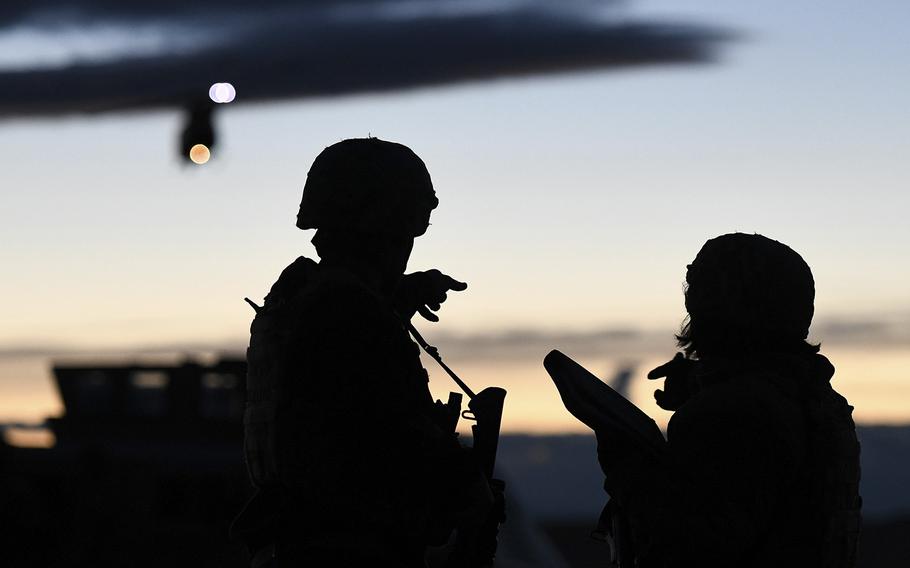 Members of the 341st Security Forces Group practice a launch facility recapture during an exercise on Oct. 30, 2018, at Malmstrom Air Force Base, Mont. 