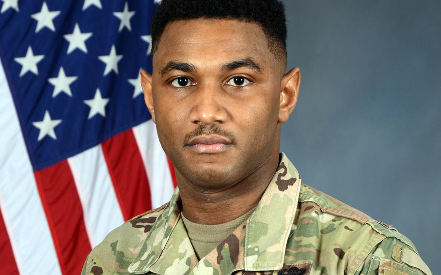 Army Sgt. Julian Christopher Francis, 30, died after being shot in Anchorage, Alaska, April 9, 2022. 
