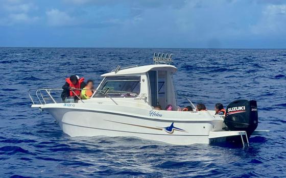 Zhongli Pang, 36, was sentenced March 28, 2025, to three months in prison for attempting to smuggle 12 migrants aboard the Helen, shown here, from Saipan to Guam on June 23, 2024.