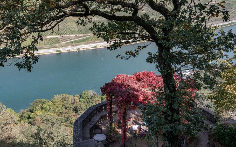 Sooneck Castle has probably the best view of the Rhine River of the four castles featured in the Legendary Rhine Romance mobile app. A children's treasure hunt on the castle grounds is another draw at Sooneck. 