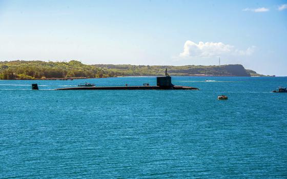 Five nuclear-powered, fast-attack submarines from Submarine Squadron 15 are based at Polaris Point on Naval Base Guam, a key hub for U.S. military operations in the Western Pacific.