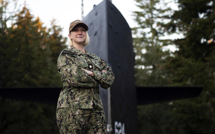 Lt. Cmdr. Amber Cowan is executive officer of the gold crew on the Ohio-class ballistic-missile submarine USS Kentucky.