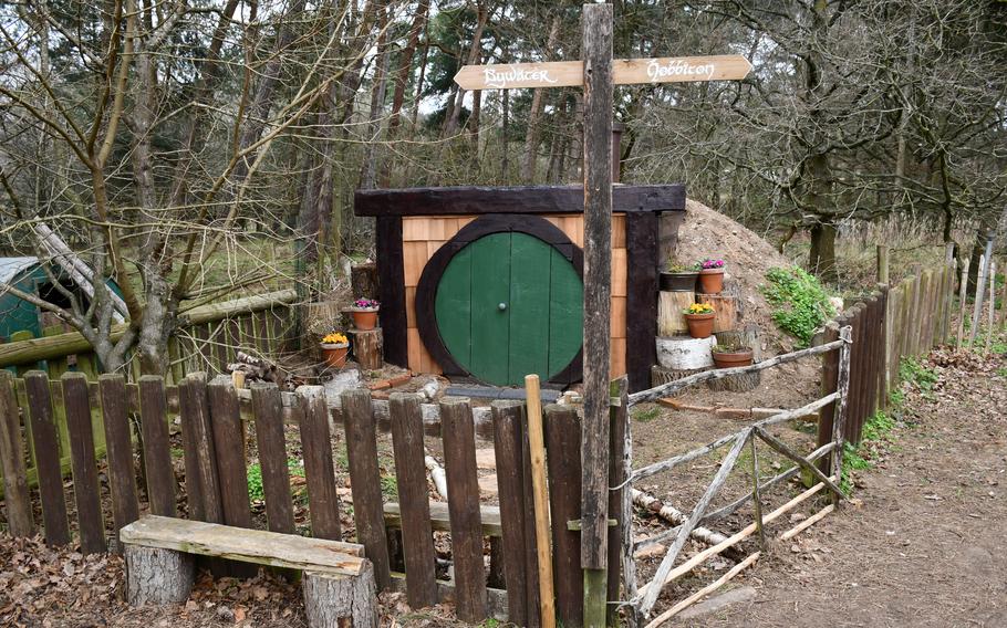 A hobbit house in honor of J.R.R. Tolkien at the West Stow Anglo-Saxon Village and Country Park in England. Many "Lord of the Rings" events are held on the premises throughout the year. 